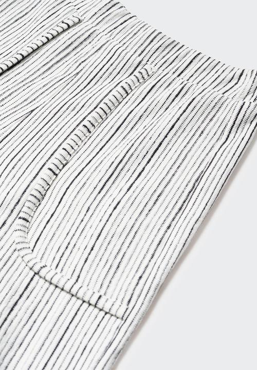 MANGO - Trousers campbell - charcoal