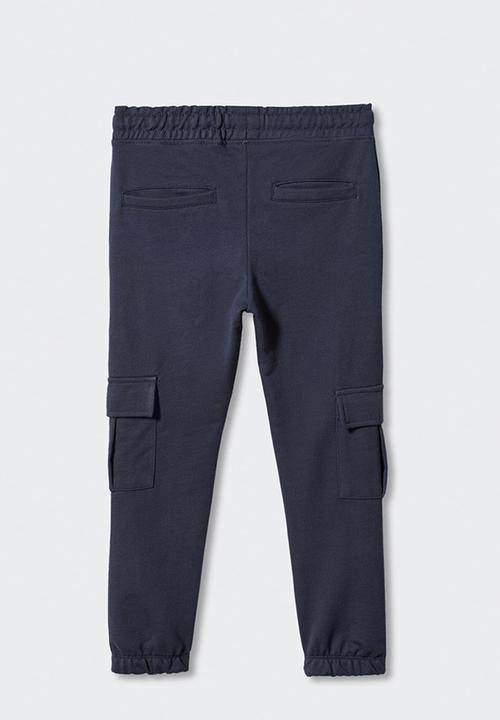 MANGO - Trousers palermo - navy