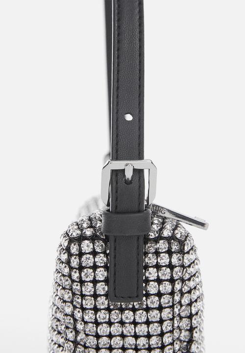 MANGO - Bag mch charlote - silver 