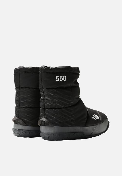 The North Face - W nuptse apres bootie - tnf black/asphalt grey 