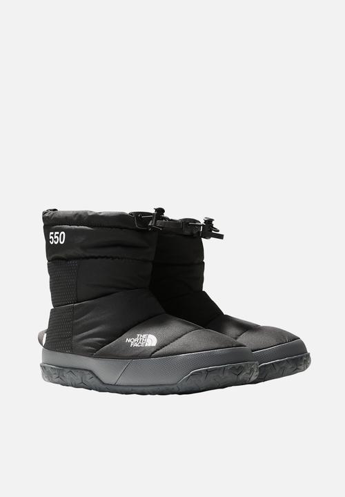 The North Face - W nuptse apres bootie - tnf black/asphalt grey 