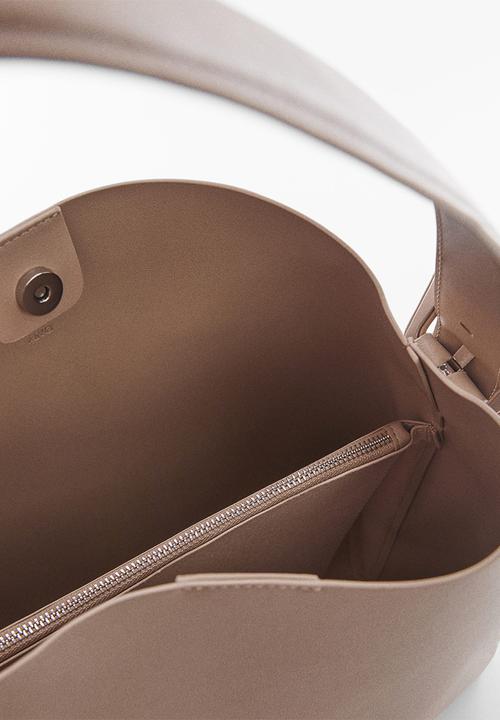 MANGO - Bag lucia - pastel brown