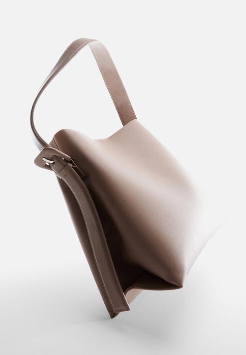 MANGO - Bag lucia - pastel brown
