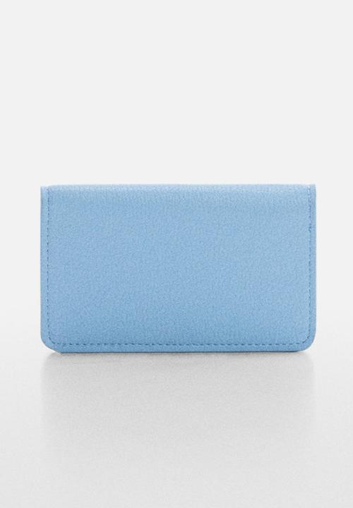 MANGO - Wallet malva - sky blue 