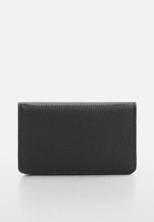 MANGO - Wallet malva - black