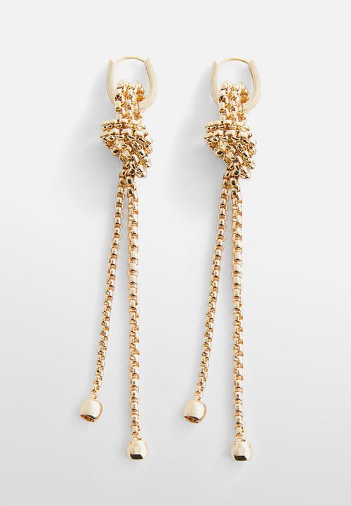MANGO - Earrings tati - gold