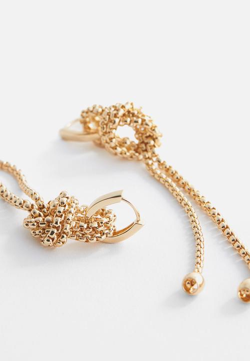 MANGO - Earrings tati - gold