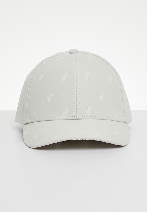 POLO - 6 Panel monogram peak - off white 