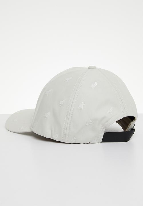 POLO - 6 Panel monogram peak - off white 
