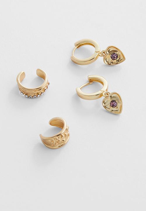 MANGO - Earrings rabat - gold