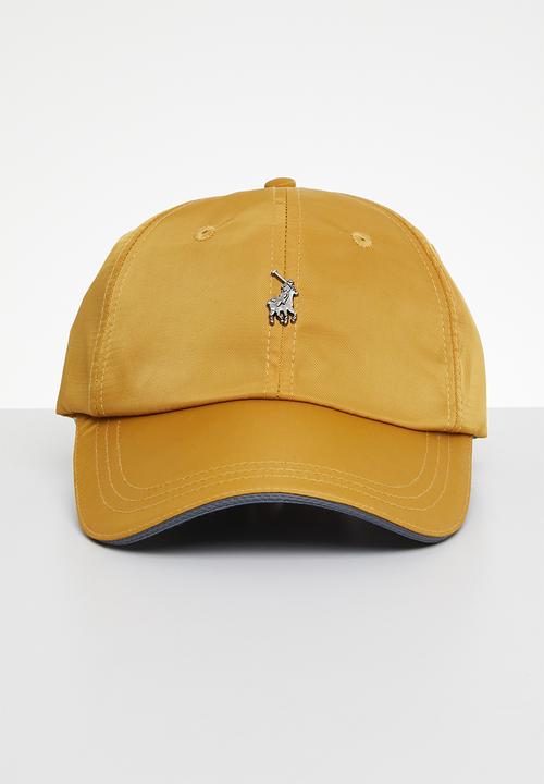 POLO - 6 Panel metal peak - mustard 