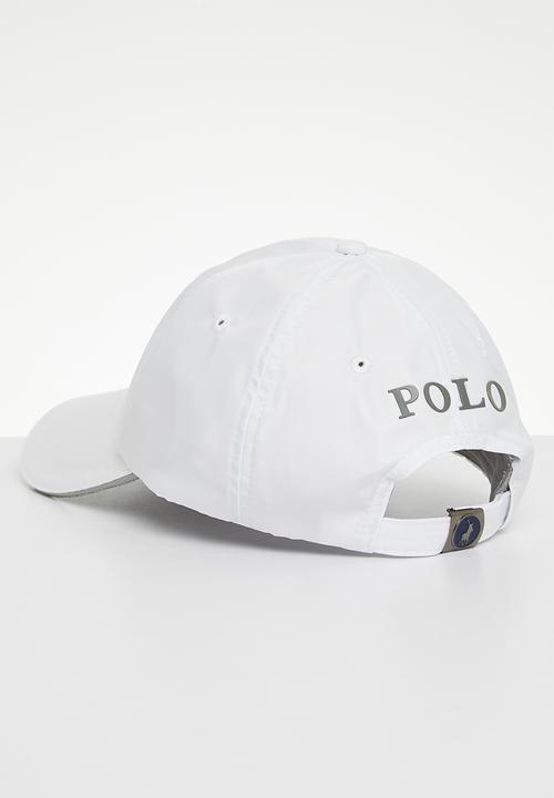 POLO - 6 Panel metal peak - white 