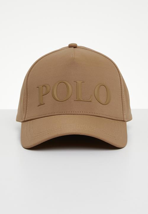 POLO - 6 Panel pyramid polo peak - stone 