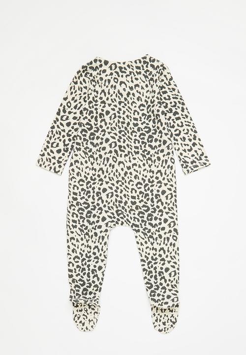 Cotton On - Long sleeve zip romper, river legging, square bib - caramel marle