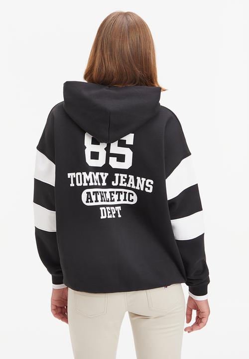 Tommy Hilfiger - OVR Colegiate 85 hoodie - black