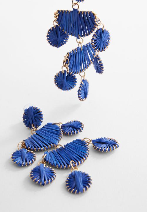 MANGO - Earrings ruth - blue