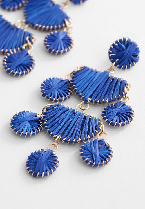 MANGO - Earrings ruth - blue