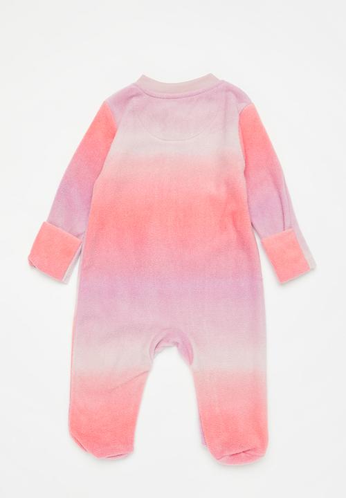 Nike - Nike girls printed club footed coverall - elemental pink
