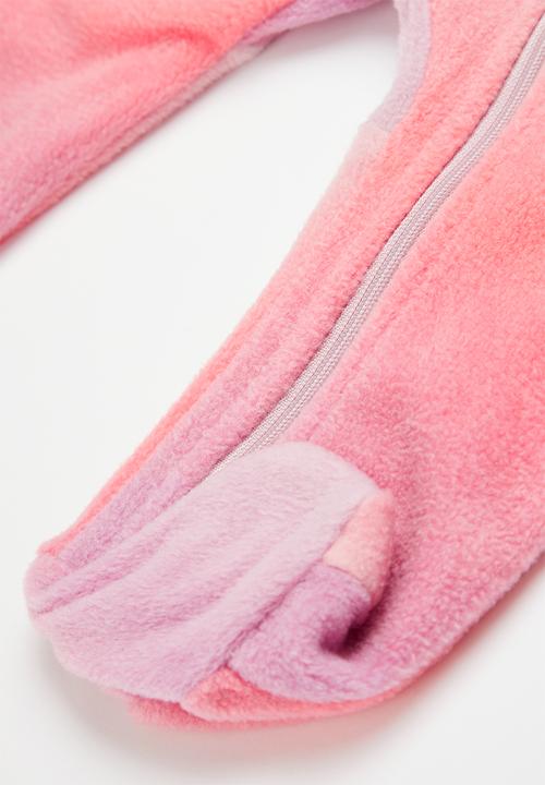 Nike - Nike girls printed club footed coverall - elemental pink