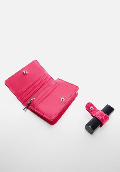MANGO - Wallet ona - fuchsia 