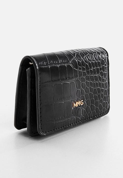 MANGO - Wallet leticia - black