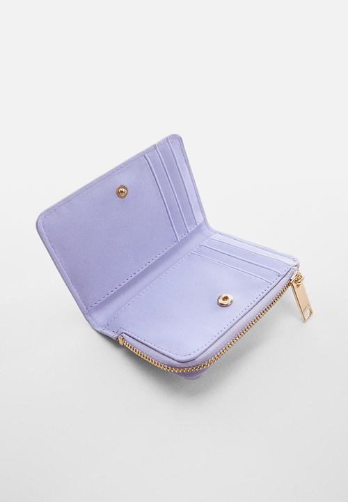 MANGO - Wallet kenda - pastel purple 