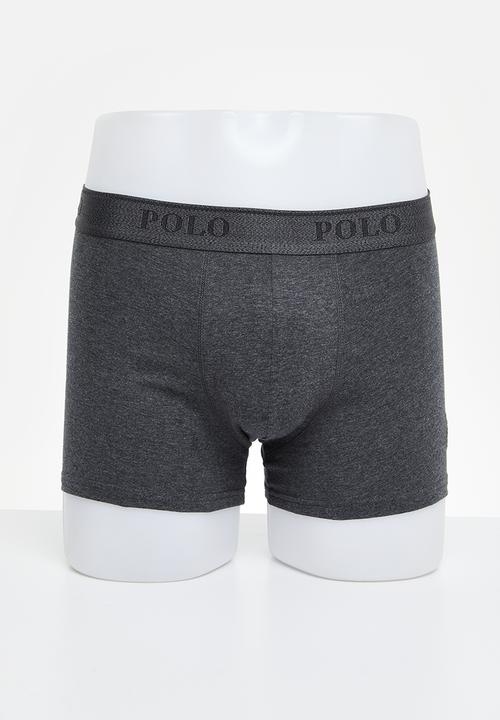 POLO - Men basic knit boxer 3-pack - multi