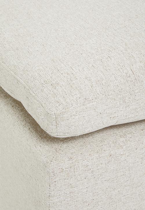 Sixth Floor - Halo modular ottoman - natural
