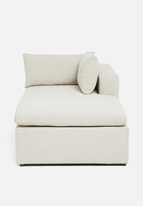 Sixth Floor - Halo modular chaise - natural