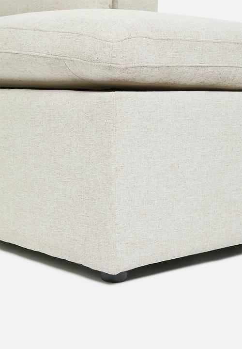 Sixth Floor - Halo modular chaise - natural