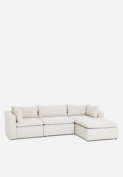 Sixth Floor - Halo modular chaise - natural