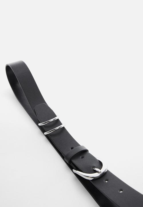 MANGO - Belt jana - black 