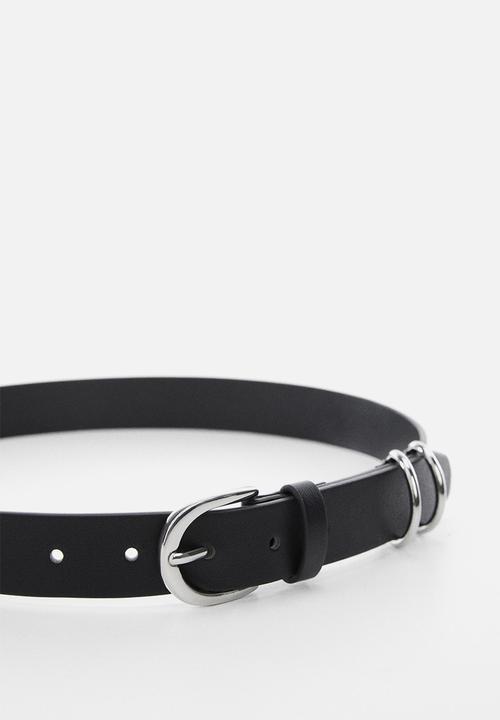 MANGO - Belt jana - black 