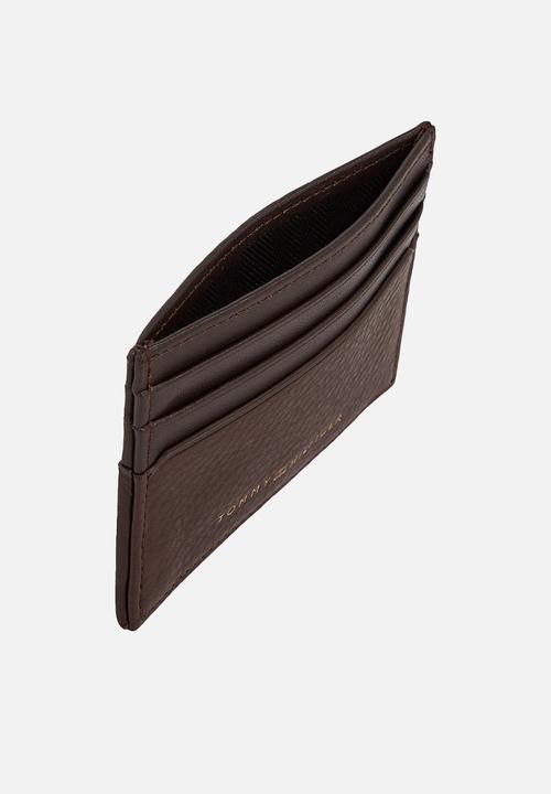Tommy Hilfiger - Th premium cc holder - cognac