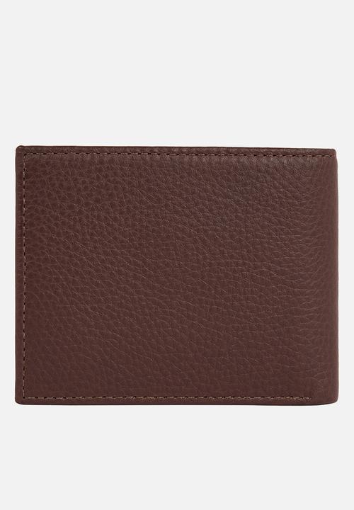 Tommy Hilfiger - Th premium mini cc wallet - cognac