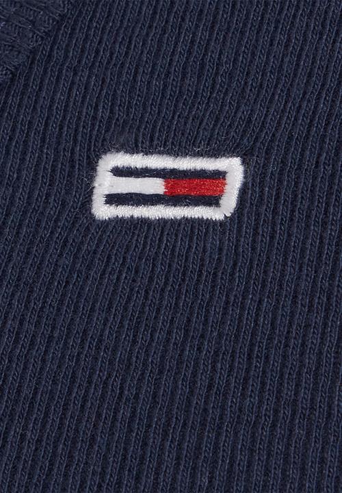 Tommy Hilfiger - Baby crp essential rib vneck tee - twilight navy