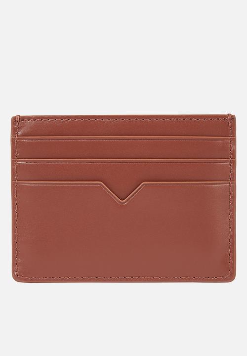 Tommy Hilfiger - Th modern leather cc holder - tan