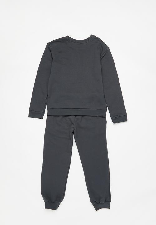 Pop Candy - Tracksuit set - charcoal