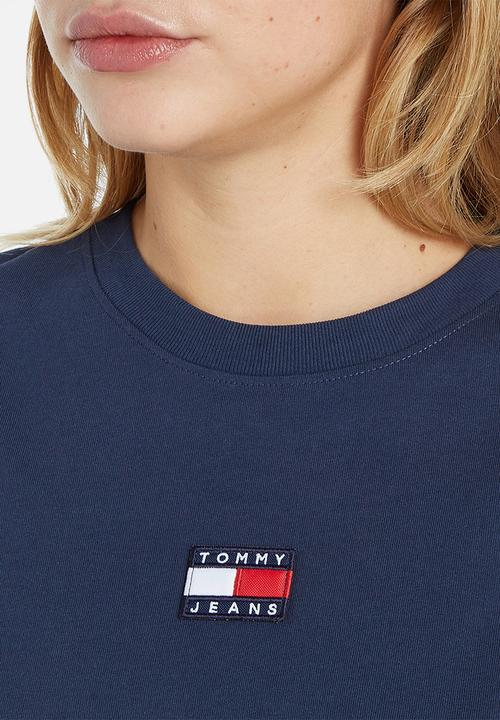 Tommy Hilfiger - Tommy Center  badge Tee - twilight navy