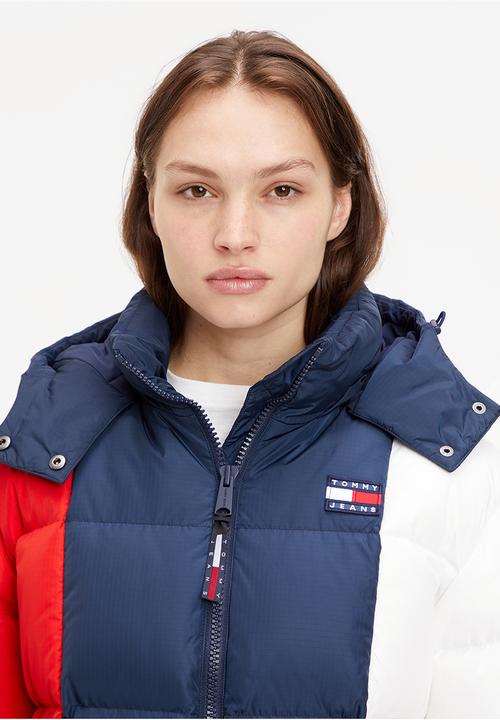 Tommy Hilfiger - Alaska colorblock puffer - twilight/navy/multi