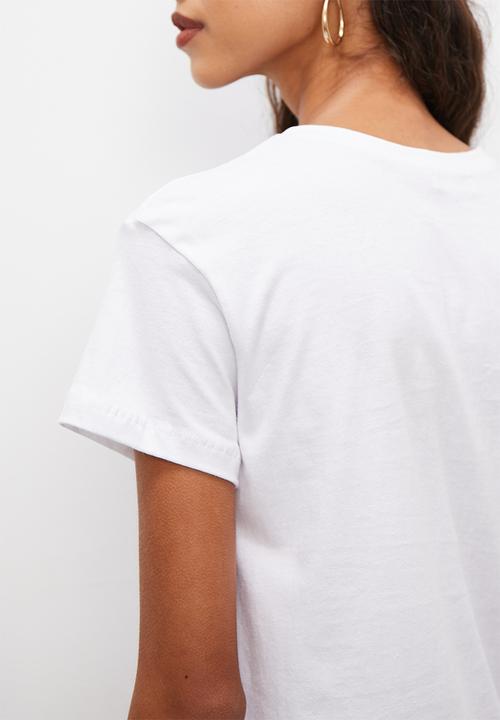 Superbalist - Short sleeve graphic tee - white placement print