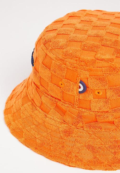 Ben Sherman - Towelling bucket hat- orange