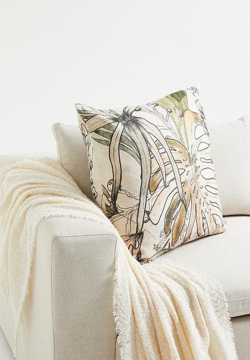 Sixth Floor - Aruta cushion cover - neutral 