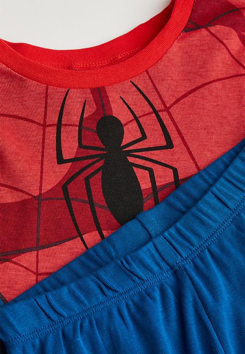 H&M - Printed pyjamas - blue/spider-man