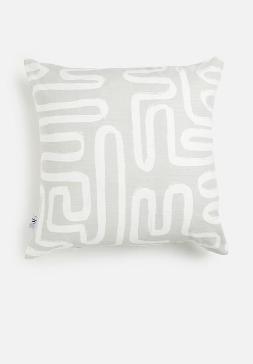 Sixth Floor - Imogen cushion cover - grey