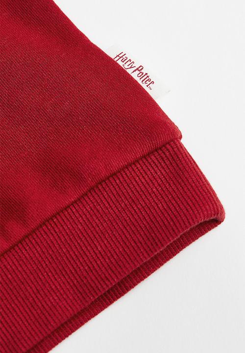 H&M - 2-Piece sweatshirt set - dark red/harry potter