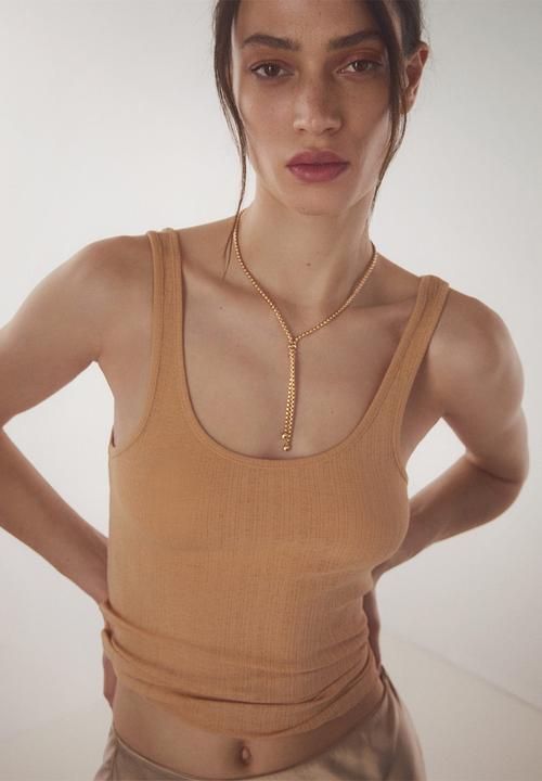 MANGO - Necklace tami - gold