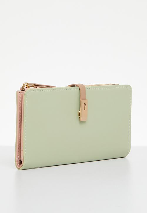 Superbalist - Maisie faux leather cardholder - mint