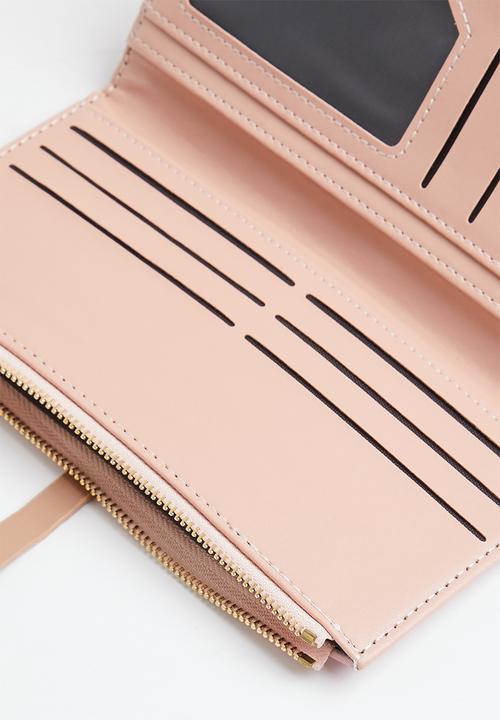 Superbalist - Maisie faux leather cardholder - pink