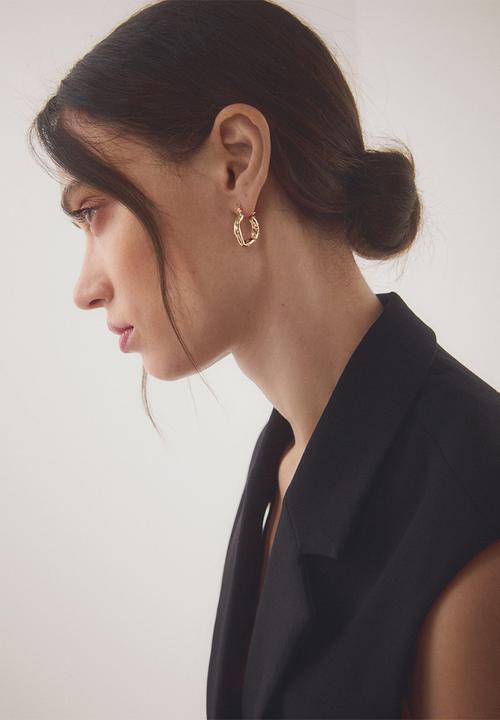 MANGO - Earrings tomi - gold